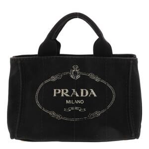 Prada Canapa Tote Bag Black ROS
